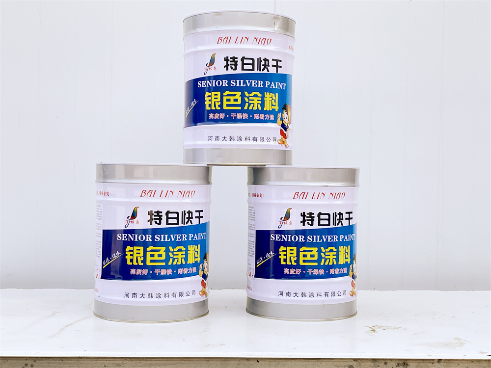特白快幹銀（yín）色塗料